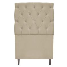 Imagem de Cabeceira Estofada Liverpool 90 Cm Corano Bege Adj Decor