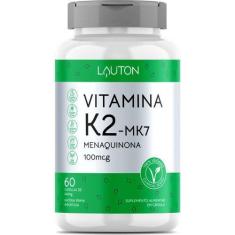 Imagem de Vitamina K2 Mk7 Menaquinona 60 Capsulas - Lauton Nutrition