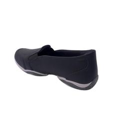 Imagem de Tênis Kolosh Feminino Slip-On Calce Fácil Microfuros Preto