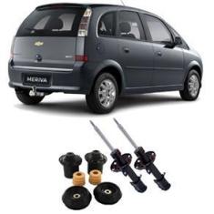 Imagem de Amortecedor + Kit Batente Chevrolet Meriva Dianteiro 2002 Até 2012 O Par