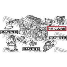 Imagem de Coxim traseiro do motor Honda Accord 2.4 08-14 - Febest