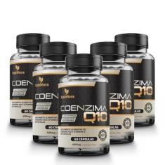 Imagem de 5x Coenzima Q10 (Ubiquinona) 100mg Por Porção 60 Capsulas Tuttiflora