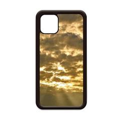 Imagem de Capa Dark Sky Sunshine Yellow Clouds para iPhone 11 Pro Max para Apple Mobile Case Shell