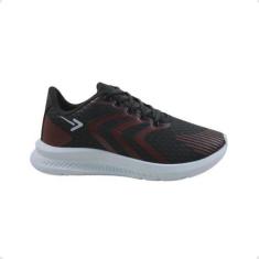 Imagem de Tênis Masculino Running Box 200 Preto E Vermelho, Preto, Vermelho, 41