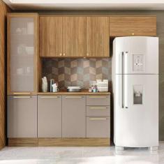 Imagem de Cozinha Compacta Botanic Com Tela 8 Pt 3 Gv Nogueira E Fendi - Kappesb