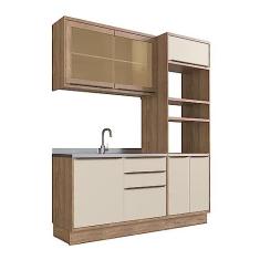 Imagem de Cozinha Modulada Mdf 100% Herval Ten, 3 Peças, 190 cm