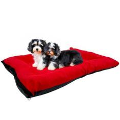 Imagem de Cama Futon Pequeno Cochonete para Cachorros e Gatos com Ziper - Supri 