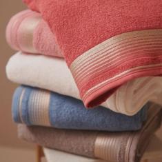 Imagem de Kit 02 Peças Toalha de Banho e Rosto Gigante Quasar Lm Peter