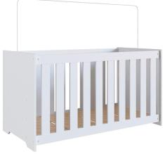 Imagem de Berço Com Mosquiteiro La001 Branco Comm Branco