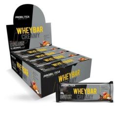 Imagem de Whey Bar Creamy - Probiótica Caixa Com 12 Unidades 38Gr