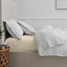 Imagem de Lençol King Elástico 150 Fios Algodão Premium Kaki