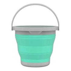 Imagem de Balde Sanfonado Dobrável Retrátil 5 Litros Flashlimp
