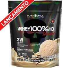 Imagem de Whey Protein 100% Hd Refil Gourmet Black Skull (Isolado - Hidrolisado