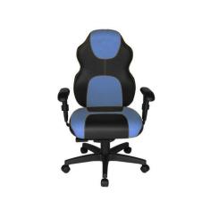 Imagem de Cadeira Gamer Diretor Linha Gamer Racing Azul - Design Office Móveis