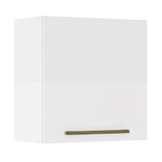 Imagem de Armário Aéreo de Cozinha 1 Porta 0,59m Favorita Branco Lacca