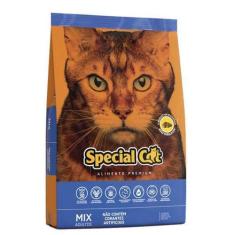 Imagem de Ração Special Cat Mix Premium Para Gatos Adultos - Special Dog - Manfr