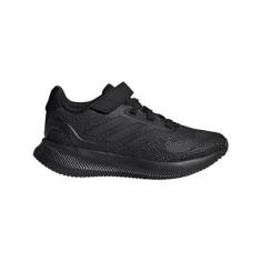 Imagem de adidas Tênis infantil unissex Run Falcon 5, Preto/Preto/Preto, 15