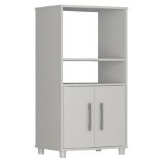 Imagem de Balcão 2 Portas Para Cozinha B02 Branco Novam Branco