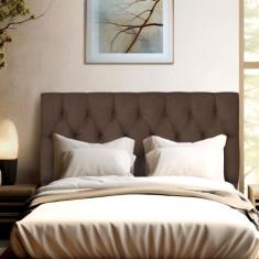 Imagem de Cabeceira Mirage Para Cama Box Casal 140cm Com Capitonê - Móveis Me