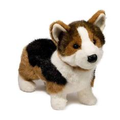 Imagem de Douglas Kirby Tri-Color Corgi Dog Pelúcia Animal Recheado