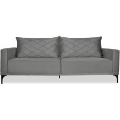 Imagem de Sofa Living 3 Lugares Nori 220cm Veludo Deluxe 2938 Ezz 2938
