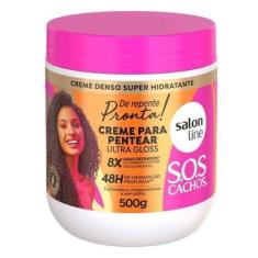 Imagem de Creme Para Pentear Ultra Gloss De Repente Pronta 500g - Salon Line