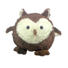 Imagem de Coruja De Pelúcia 45 Cm Largura Marrom - Fofy Toys