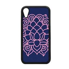 Imagem de Capa Flower Plant Lotus Leaf Flor de lótus para iPhone XR para proteção de telefone Apple