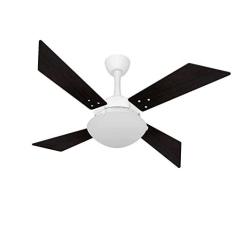 Imagem de Ventilador Teto Quarto Sala Potente 4 Pás Tabaco Ventax 127V