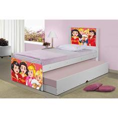Imagem de Bicama Juvenil Adesivada Princesas Medievais