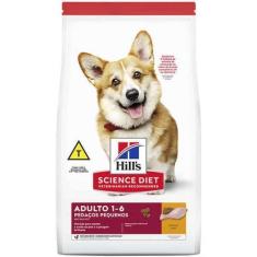 Imagem de Ração Hill's Cães Adultos Pedaços Pequenos 2,4 Kg Sabor Frango - Hills