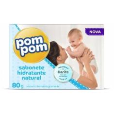 Imagem de Sabonete Em Barra Infantil Sabonete Locao Hidratante Pompom 80G Origi