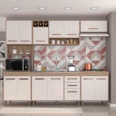 Imagem de Cozinha Compacta 5 Peças Balcão Pia/Cuba Barcelona Poliman Móveis