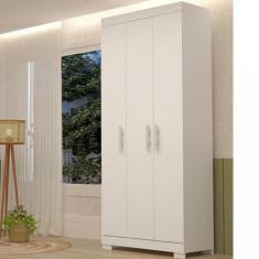 Imagem de Guarda Roupas Solteiro 3 Portas 2 Gavetas Flex Lana Acp - Acp Móveis