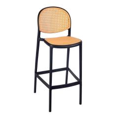 Imagem de Banqueta Alta Mumbai Telinha com encosto 115 cm