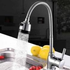 Imagem de Torneira De Cozinha Monocomando Tubo Gourmet Flexivel Luxo