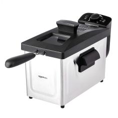 Imagem de Fritadeira Eletrica 3 Litros De Capacidade, Aco Inoxidavel, 110V 1500W, Amz
