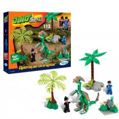 Imagem de Bloco Montar Dino Saga Operação Oviraptor - Xalingo