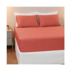 Imagem de Jogo De Lençol King Size 3 Peças Malha 100% Algodão - Sul Brasil