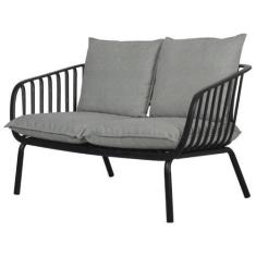 Imagem de Sofá 2 Lugares Seiva Rivatti 123,5 (largura) em Polipropileno Preto Al