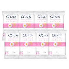 Imagem de Kit C8 Toalhas Higiene Íntima Sem Perfume - Q Lady - Procter   Gambl