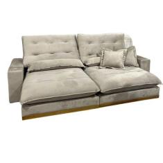 Imagem de Sofa retratil e reclinavel toronto 2.90 - avela - ORTOBOM