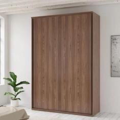 Imagem de Guarda Roupa Solteiro 100% Mdf Premium 1,60 Larg Sem Espelho Capuccino