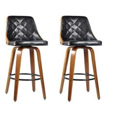 Imagem de Kit com 2 Banquetas para Cozinha Milão Preto