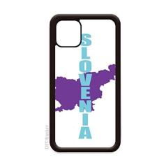 Imagem de Capa Mapa Eslovênia Europa para iPhone 12 Pro Max para Apple Mini Mobile Case Shell