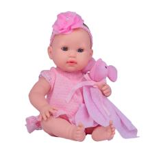 Boneca Reborn com Acessórios - Nenem Nanando - Love Born - 36 cm