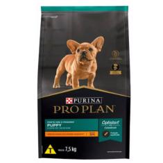 Imagem de Ração Nestlé Purina ProPlan para cães Raças Pequenas sabor Frango e Arroz - 7,5KG