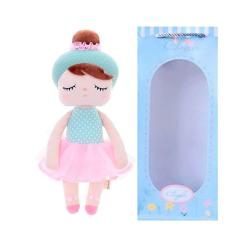 Imagem de Boneca Infantil Metoo Angela Lai Ballet Verde de Pelúcia 40cm Para Todas as Idades