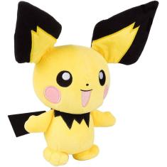 Imagem de Pokémon Pichu Pelúcia Brinquedo animal recheado - 8" - Idade 2+