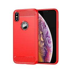 Imagem de Capas para iPhone XS Max.Caso básico,Botão de pressão flexível / 360 ° Proteção completa,Anti-fingerpirnts
